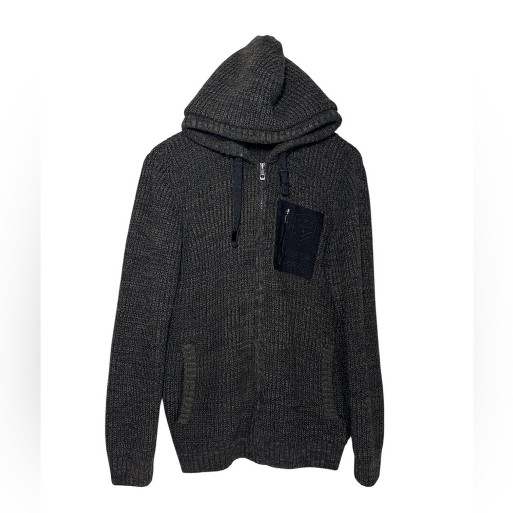 LC Waikiki Men's Black and Gray Sweater - Picture 2 of 10